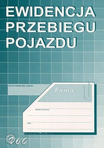 EWIDENCJA PRZEBIEGU POJAZDU V60 A5