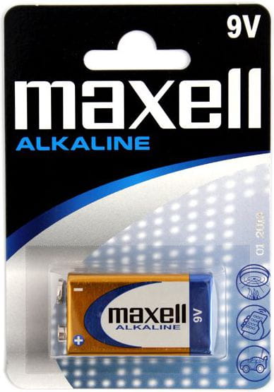 BATERIA  9V 6LR61 MAXELL 