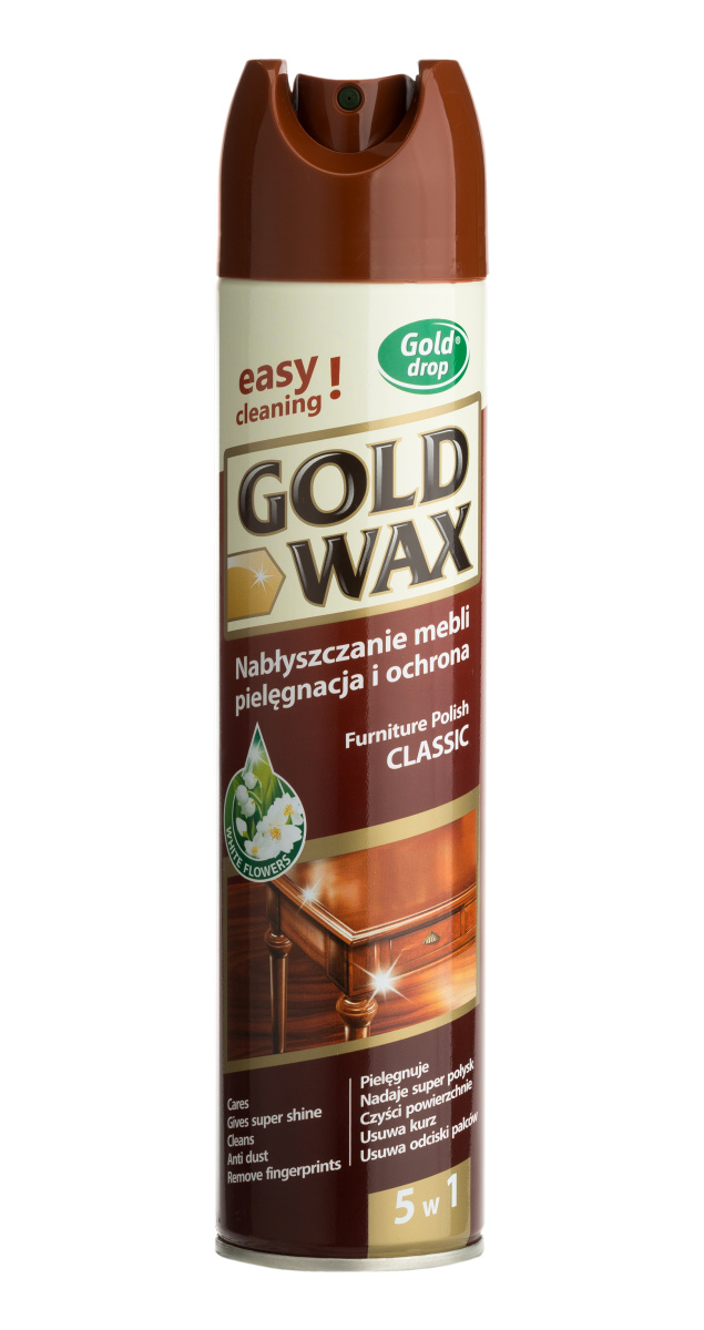 GOLD WAX SPRAY DO MEBLI 300ml