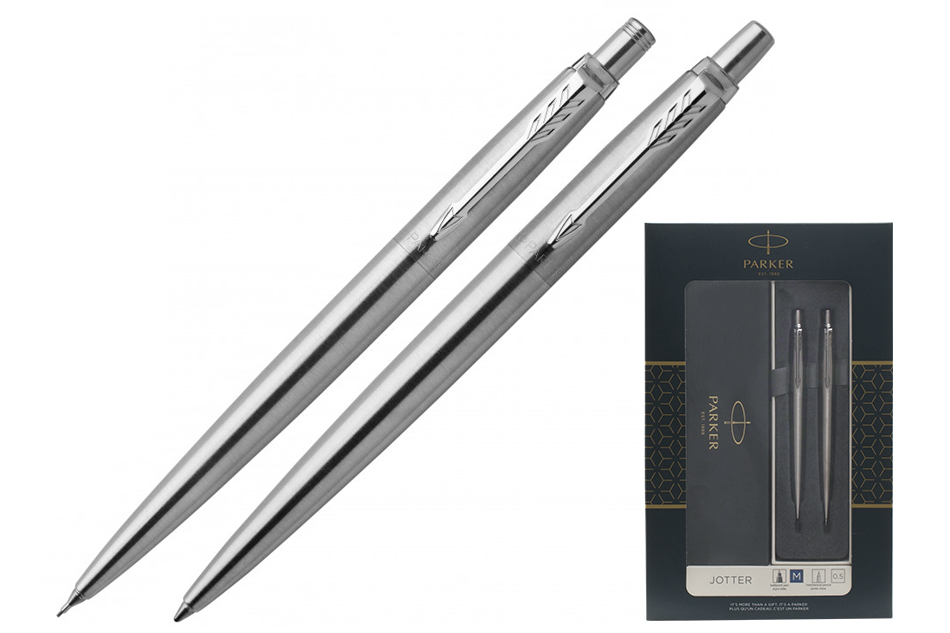 PARKER JOTTER DŁUGOPIS + OŁÓWEK STALOWY CT