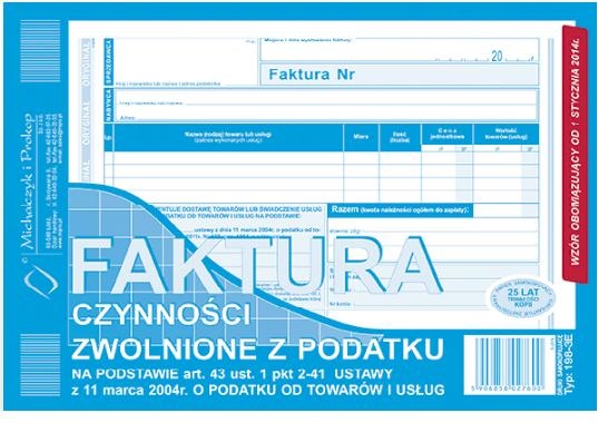 D FAKTURA A5 2SKŁ.198-3E