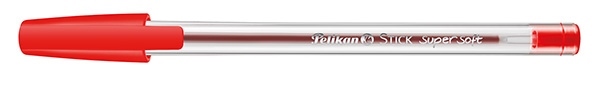 DŁUGOPIS PELIKAN STICK SUPER SOFT K86 CZERWONY