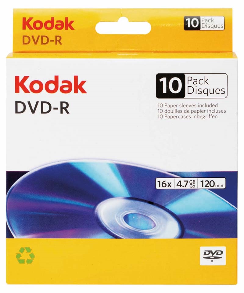 PŁYTA DVD-R KODAK Z KOPERTĄ