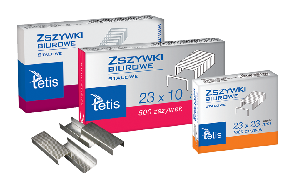 ZSZYWKI 24/6 TETIS 1000szt