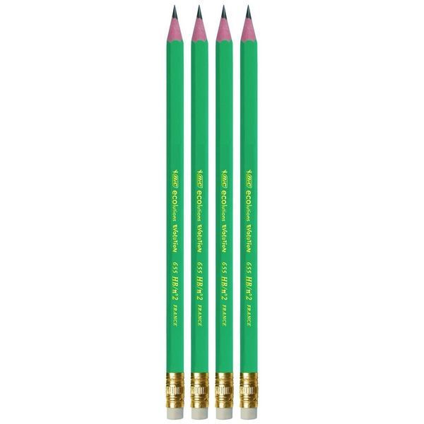 OŁÓWEK CONTE BIC 655 HB Z GUMKĄ