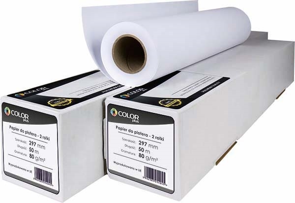 PAPIER PLOTER 297X50X80G 2 ROLKI