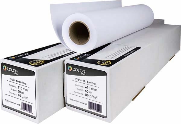 PAPIER PLOTER 610X50X80G 1ROLKA